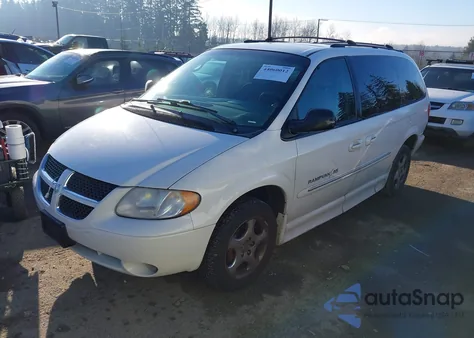 2002 Dodge Grand Caravan Es z USA, uszkodzony, nr VIN 2B8GP54L12R608318